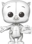 Funko Pop! Animation: Looney Tunes - Porky Pig - Collectable Vinyl Figure - Gift Idea - Official Merchandise - Toys for Kids & Adults - Movies Fans - Model Figure for Collectors and Display