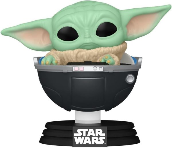 Funko POP! Vinyl: Star Wars: The Mandalorian S9 - Grogu - The Child - Baby Yoda - Collectable Vinyl Figure - Gift Idea - Official Merchandise - TV Fans