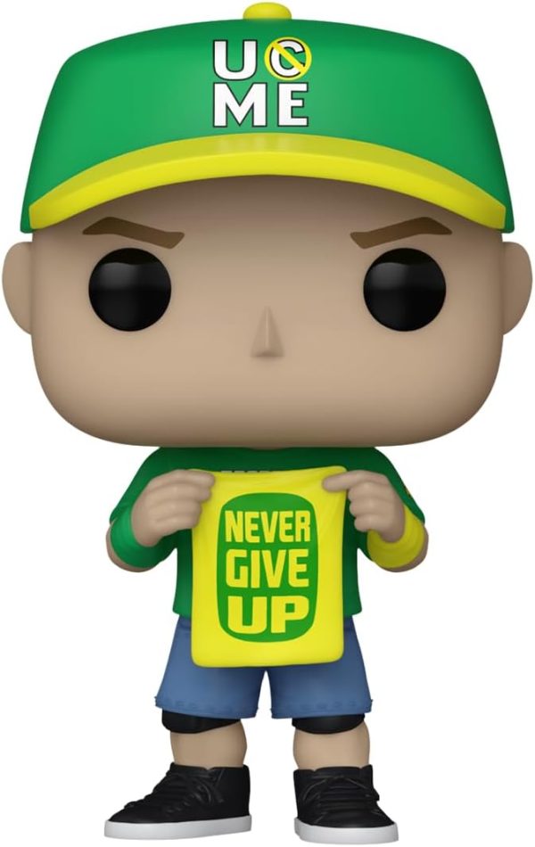 Funko POP! WWE: John Cena - (Never Give up) - Collectable Vinyl Figure - Gift Idea - Official Merchandise - for Kids & Adults - Sports Fans - Model Figure for Collectors and Display