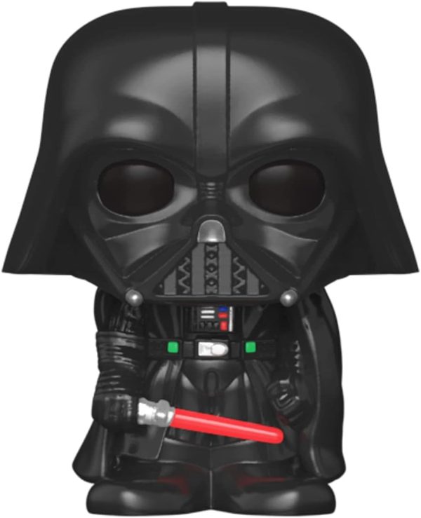 Funko Bitty POP! Star Wars - Darth Vader. 4-Pack - Darth Vader. TIE Fighter Pilot. Stormtrooper and A Surprise Mystery Mini Figure - 0.9 Inch (2.2 Cm) Collectable - Stackable Display Shelf Included