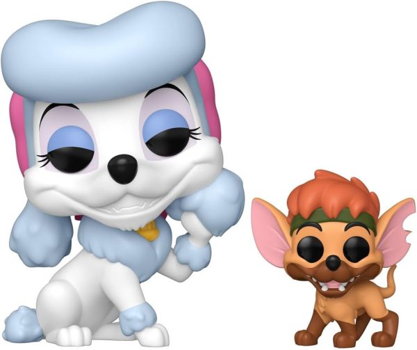 Funko Pop! & Buddy: Oliver and Company - Georgette with Tito - Collectable Vinyl Figure - Gift Idea - Official Merchandise - Toys for Kids & Adults - Disney Fans