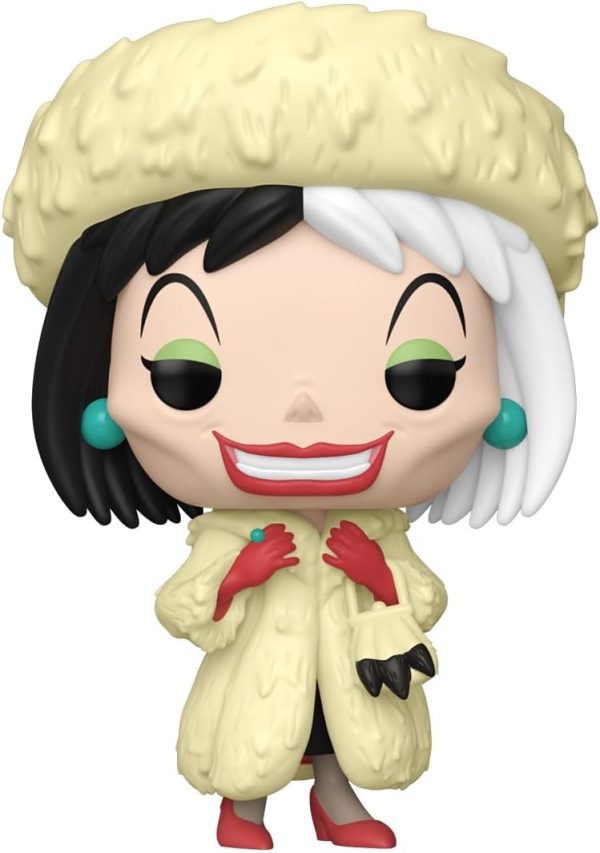 Funko Pop! Disney: 101 Dalmatians - Cruella De Vil - 1/6 Odds for Rare Chase Variant - Collectable Vinyl Figure - Gift Idea - Official Merchandise - Toys for Kids & Adults - Disney Fans