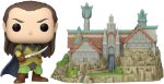 Funko Pop Town: The Lord of The Rings - Elrond with Rivendell - Collectable Vinyl Figure - Gift Idea - Official Merchandise - Toys for Kids & Adults - Fantasy Fans