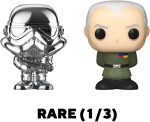 Funko Bitty POP! Star Wars - Darth Vader. 4-Pack - Darth Vader. TIE Fighter Pilot. Stormtrooper and A Surprise Mystery Mini Figure - 0.9 Inch (2.2 Cm) Collectable - Stackable Display Shelf Included