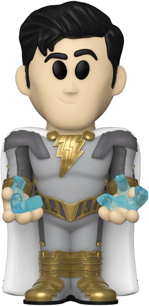 Funko Vinyl SODA: Shazam 2 - Eugene Choi - 1/6 Odds for Rare Chase Variant - DC Comics - Collectable Vinyl Figure - Gift Idea - Official Merchandise - for Kids & Adults - Comic Books Fans