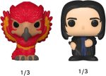 Funko Bitty POP! HP - Dumbledore. 4-Pack - Albus Dumbledore. Nearly Headless Nick. Minerva McGonagall and A Surprise Mystery Mini Figure - 0.9 Inch (2.2 Cm) - Harry Potter Collectable - Gift Idea