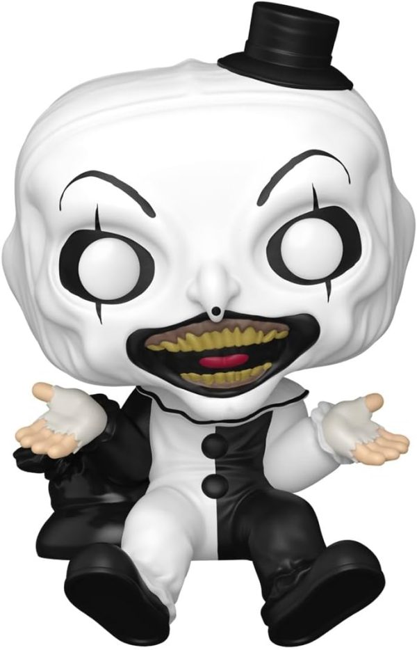Funko Pop! Movies: Terrifier - Art The Clown - Shelf Sitter - Collectable Vinyl Figure - Gift Idea - Official Merchandise - Toys for Kids & Adults - Horror Fans - for Collectors and Display
