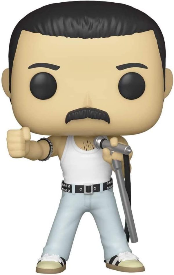Funko POP Pop! Rocks: Queen - Freddie Mercury Radio Gaga 1985. Multicolor. 3.75 inches