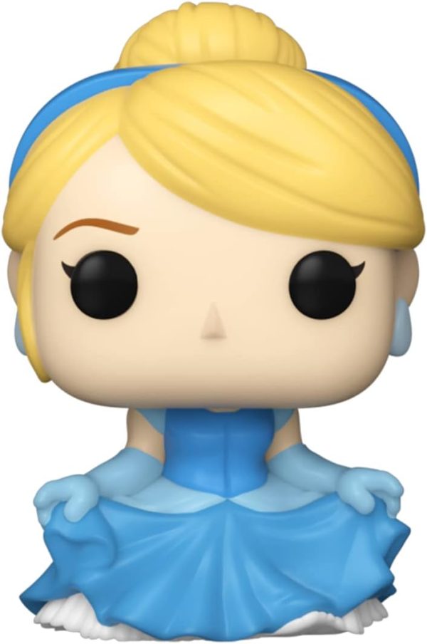 Funko Bitty Pop Disney Princesses - Cinderella. Snow White. Aurora and A Surprise Mystery Mini Figure - 0.9 Inch (2.2 Cm) Collectable - Stackable Display Shelf Included - Gift Idea