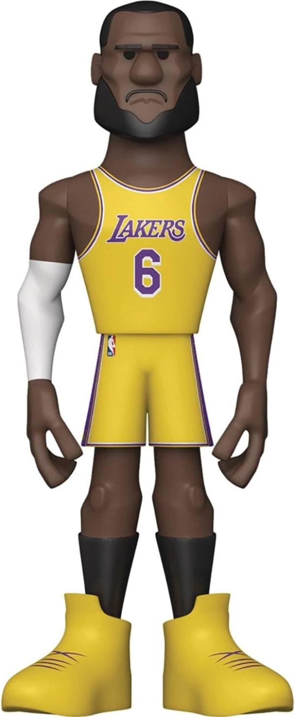 Funko Pop! Vinyl Gold NBA: Lakers- Lebron with Chase 5 (Styles May Vary)