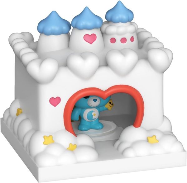 Funko Pop! Bitty Town: Care Bears - Care-a-Lot Castle Castle - Bedtime Bear - 0.9 Inch and 2 Inch (5.1 Cm) - Cartoon Collectable - Gift Idea - Toys for Kids & Adults