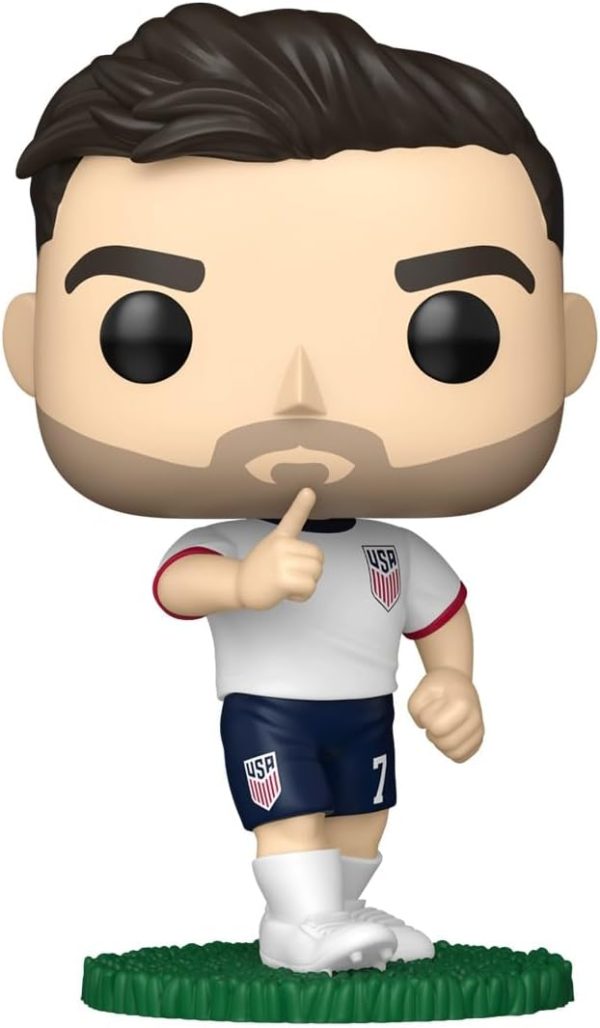 Funko Pop! Football: USA - Gio Reyna - U.S. Men's Soccer Team - Collectable Vinyl Figure - Gift Idea - Official Merchandise - Toys for Kids & Adults - Sports Fans - Model Figure for Collectors