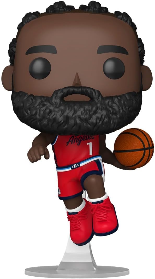 Funko Pop! NBA: LA Clippers - James Harden - Collectable Vinyl Figure - Gift Idea - Official Merchandise - Toys for Kids & Adults - Sports Fans - Model Figure for Collectors and Display