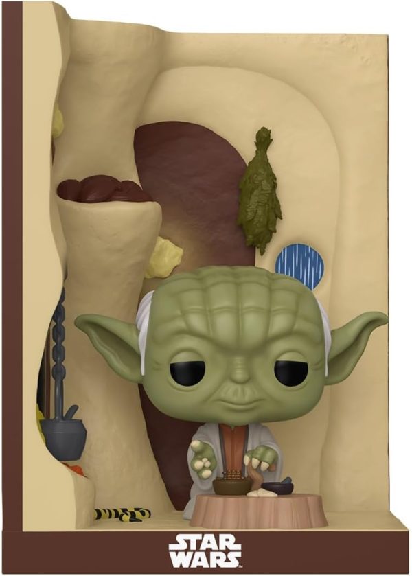 Funko Pop! Nooks: Star Wars - Yoda in His Hut? - Collectable Vinyl Figure - Gift Idea - Official Merchandise - Toys for Kids & Adults - Star Wars Fans - Model Figure for Collectors and Display