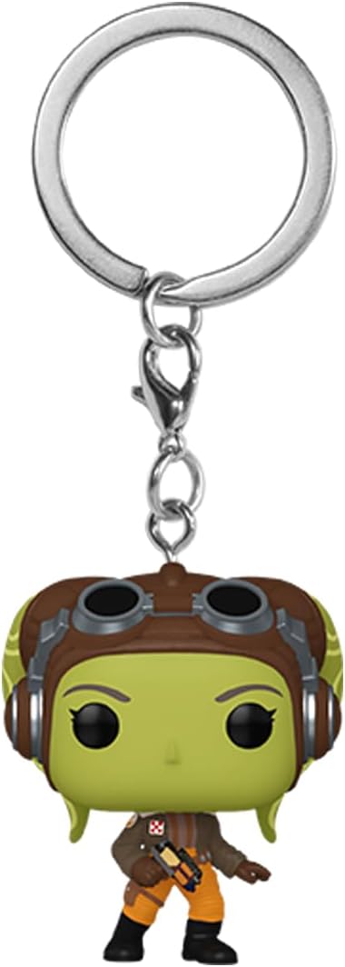 Funko POP! Keychain: Ahsoka - General Hera Syndulla - Star Wars Novelty Keyring - Collectable Mini Figure - Stocking Filler - Gift Idea - Official Merchandise - TV Fans - Backpack Decor