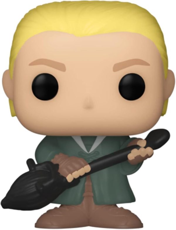 Funko Bitty POP! HP - Voldemort. 4-Pack - Lord Voldemort. Draco Malfoy (Quidditch). Bellatrix Lestrange and A Surprise Mystery Mini Figure - 0.9 Inch (2.2 Cm) - Harry Potter Collectable - Gift Idea