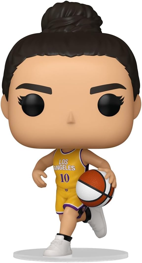 Funko Pop! WNBA: Los Angeles Sparks - Kelsey Plum - Collectable Vinyl Figure - Gift Idea - Official Merchandise - Toys for Kids & Adults - Sports Fans - Model Figure for Collectors and Display