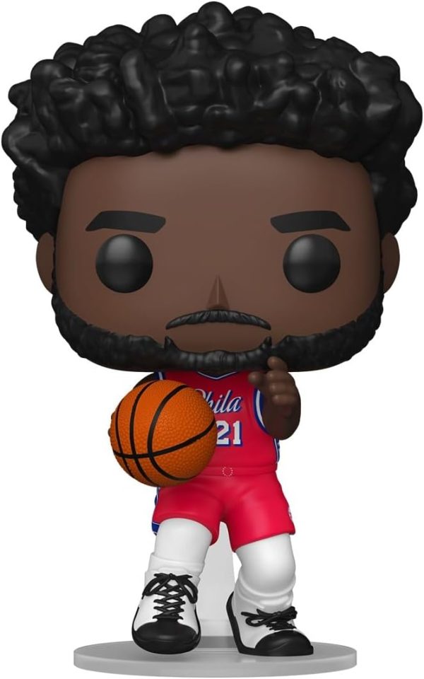 Funko Pop! NBA: Philadelphia 76ers - Joel Embiid - NBA Players - Collectable Vinyl Figure - Gift Idea - Official Merchandise - Toys for Kids & Adults - Sports Fans - for Collectors and Display