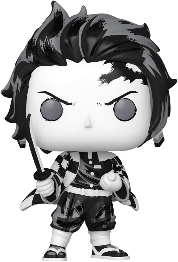 Funko Pop! Animation: Demon Slayer - Tanjiro - Sumi-Ink - Collectable Vinyl Figure - Gift Idea - Official Merchandise - Toys for Kids & Adults - Anime Fans - Model Figure for Collectors