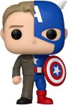 Funko Pop Marvel: Split - Captain America/Steve Rogers - Marvel Comics - Collectable Vinyl Figure - Gift Idea - Official Merchandise - Toys for Kids & Adults - Superheroes Fans