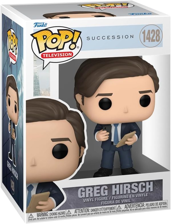 Funko POP! TV: Succession - Greg Hirsh - Collectable Vinyl Figure - Gift Idea - Official Merchandise - for Kids & Adults - TV Fans - Model Figure for Collectors and Display