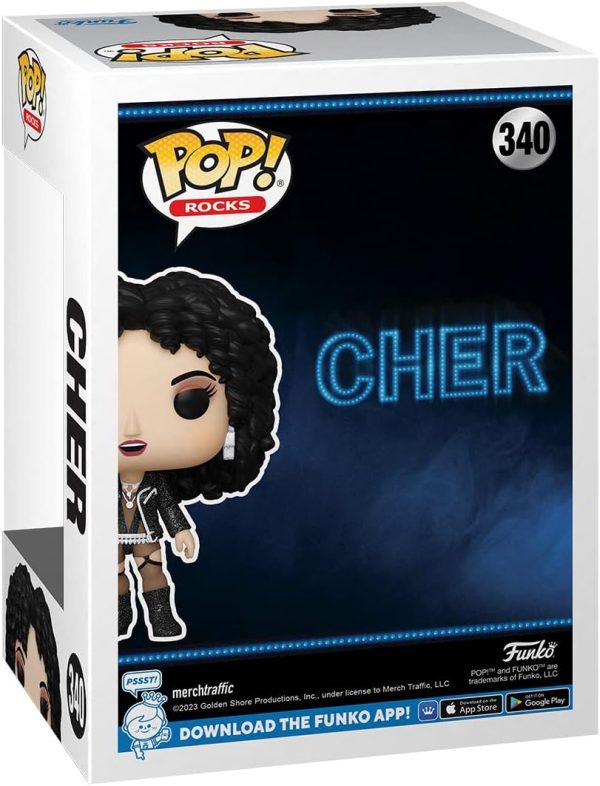 Funko POP! Rocks: Cher - (Turn Back Time) - Diamond Glitter - Collectable Vinyl Figure - Gift Idea - Official Merchandise - for Kids & Adults - Music Fans