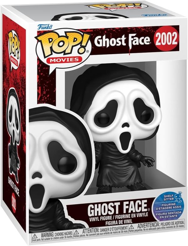 Funko Pop! Vinyl: Ghost Face - Ghost Face - Scream - Shelf Sitter - Collectable Vinyl Figure - Gift Idea - Official Merchandise - Toys for Kids & Adults - Horror Fans - for Collectors