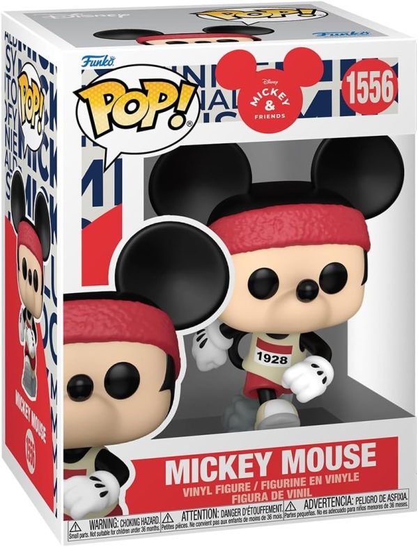 Funko Pop Disney: Mickey & Friends - Mickey Mouse - Disney Standard Characters - Collectable Vinyl Figure - Gift Idea - Official Merchandise - Toys for Kids & Adults - Cartoon/Animation Fans
