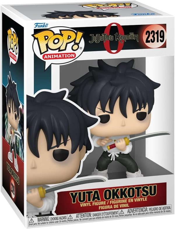 Funko Pop! Animation: Jujutsu Kaisen Season 0 - Yuta Okkotsu - Collectable Vinyl Figure - Gift Idea - Official Merchandise - Toys for Kids & Adults - Anime Fans - Model Figure for Collectors