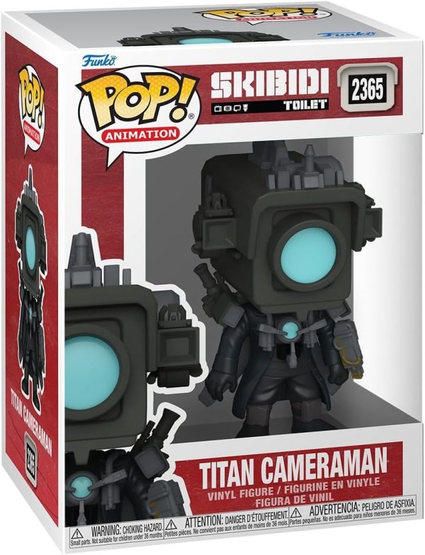 Funko Pop! Vinyl: Skibidi Toilet - Titan Cameraman - Collectable Vinyl Figure - Gift Idea - Official Merchandise - Toys for Kids & Adults - Video Games Fans - Model Figure for Collectors