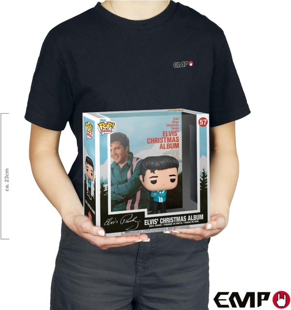 Funko POP! Albums: Elvis Presley - Elvis Presley Xmas Album - Music - Collectable Vinyl Figure - Gift Idea - Official Merchandise - for Kids & Adults - Music Fans - Model Figure for Collectors
