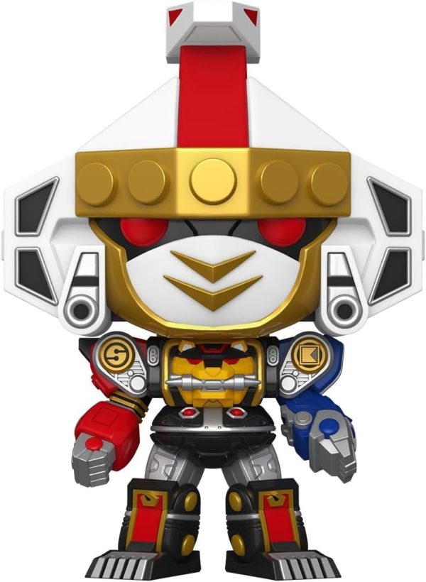 Funko Pop! Super: Mighty Morphin Power Rangers: The Movie - Ninja Megazord - Metallic - Power Rangers Movie - Collectable Vinyl Figure - Gift Idea - Official Merchandise - Toys for Kids & Adults