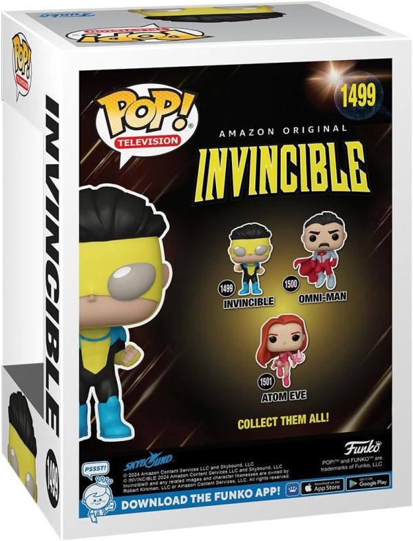 Funko POP! Television: Invincible - Mark Grayson - Invincible - Collectable Vinyl Figure - Gift Idea - Official Merchandise - for Kids & Adults - TV Fans - Model Figure for Collectors and Display