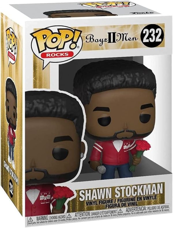 Funko Pop Rocks: Boyz II Men - Shawn Stockman - Collectable Vinyl Figure - Gift Idea - Official Merchandise - Toys for Kids & Adults - Music Fans - Model Figure for Collectors and Display