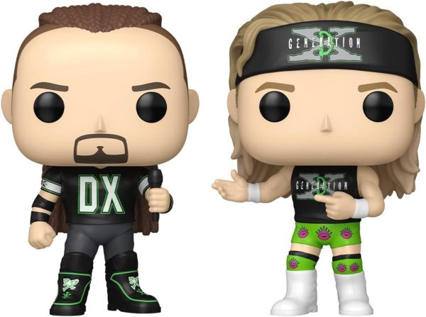 Funko Pop! WWE: New Age Outlaws: Road Dogg Jesse James & Billy Gunn. 2-Pack - Collectable Vinyl Figure - Gift Idea - Official Merchandise - Toys for Kids & Adults