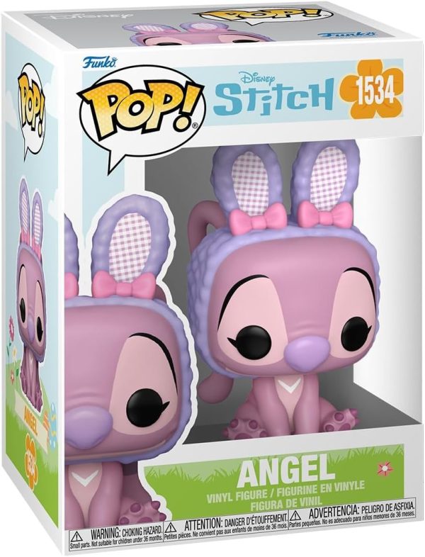 Funko Pop Disney: Easter - Angel - Lilo and Stitch - Collectable Vinyl Figure - Gift Idea - Official Merchandise - Toys for Kids & Adults - Cartoon/Animation Fans - Model Figure for Collectors