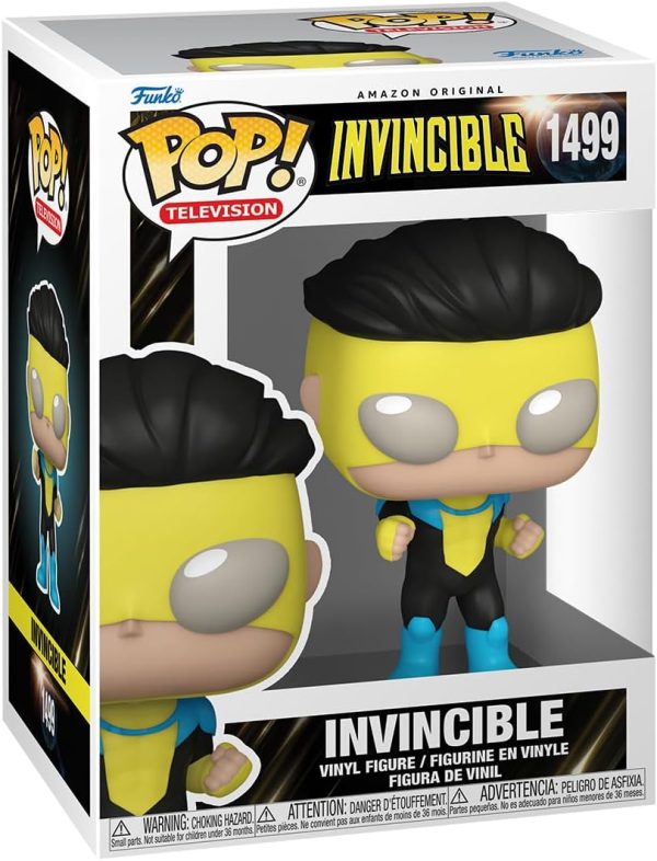 Funko POP! Television: Invincible - Mark Grayson - Invincible - Collectable Vinyl Figure - Gift Idea - Official Merchandise - for Kids & Adults - TV Fans - Model Figure for Collectors and Display