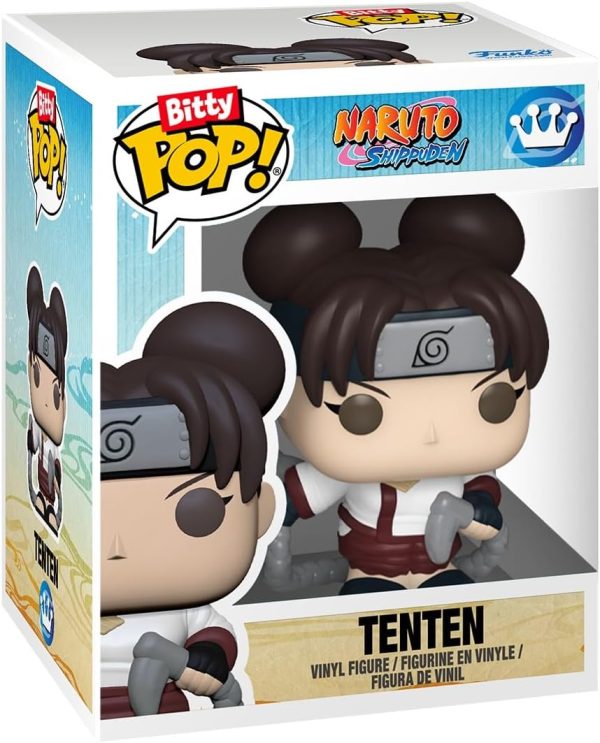 Funko Bitty Pop! Naruto Shippuden: Tenten. Madara (6th Paths). Might Guy. Itachi Uchiha. and A Surprise Mystery Mini Figure - 0.9 Inch (2.2 Cm) Collectable - Gift Idea - Cake Topper