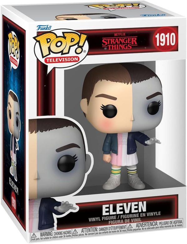 Funko Pop! TV: Stranger Things - Eleven Split - Collectable Vinyl Figure - Gift Idea - Official Merchandise - Toys for Kids & Adults - Fantasy Fans - Model Figure for Collectors and Display