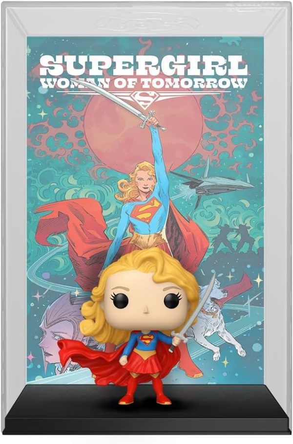 Funko Pop! Comic Cover: Supergirl - Collectable Vinyl Figure - Gift Idea- Official Merchandise - Toys for Kids & Adults - Comic Fans - Model Figure for Collectors and Display