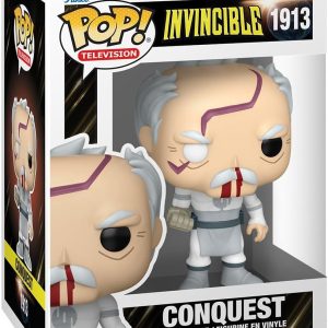 Funko Pop! TV: Invincible - Conquest - 1/6 Odds for Rare Chase Variant - Collectable Vinyl Figure - Gift Idea - Official Merchandise - Toys for Kids & Adults - Superheroes Fans