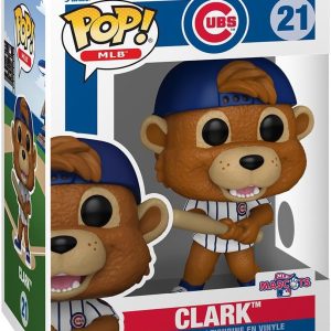 Funko Pop! MLB: Chicago Cubs - Clark - MLB Mascots and Marks - Collectable Vinyl Figure - Gift Idea - Official Merchandise - Toys for Kids & Adults - Sports Fans - Figure for Collectors and Display