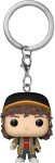 Funko Pop! Keychain: Stranger Things - Dustin - Stranger Things Novelty Keyring - Collectable Mini Figure - Stocking Filler - Gift Idea - Official Merchandise - TV Fans - Backpack Decor