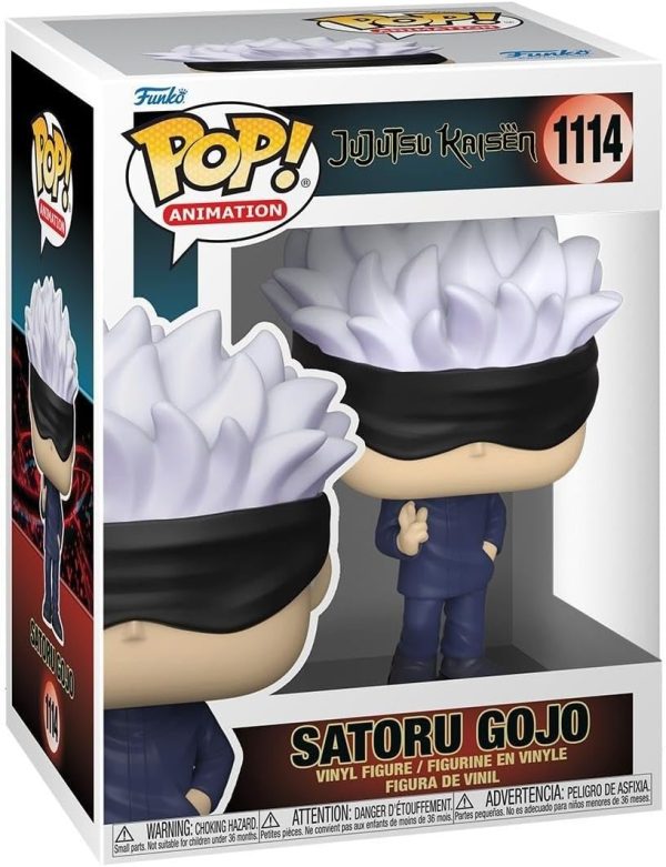 Funko Pop! Animation: Jujutsu Kaisen - Satoru Gojo - Collectable Vinyl Figure - Gift Idea - Official Merchandise - Toys for Kids & Adults - Anime Fans - Model Figure for Collectors and Display