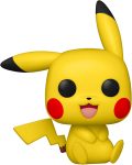 Funko Pop! Games: Pokemon - Pikachu - (Sitting) - Collectable Vinyl Figure - Gift Idea - Official Merchandise - Toys for Kids & Adults - Video Games Fans - Model Figure for Collectors and Display