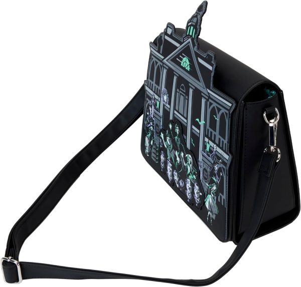 Loungefly Disney: Haunted Mansion Crossbody Purse. Amazon Exclusive