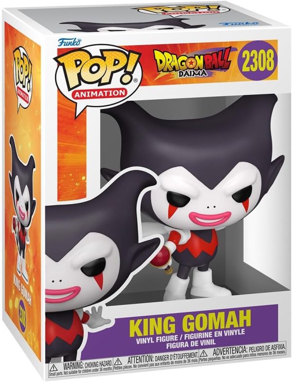 Funko Pop! Animation: Dragon Ball DAIMA - King Gomah - Collectable Vinyl Figure - Gift Idea - Official Merchandise - Toys for Kids & Adults - Anime Fans - Model Figure for Collectors