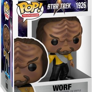 Funko Pop! TV: Star Trek Next Generation - Worf - Collectable Vinyl Figure - Gift Idea - Official Merchandise - Toys for Kids & Adults - Sci-Fi Fans