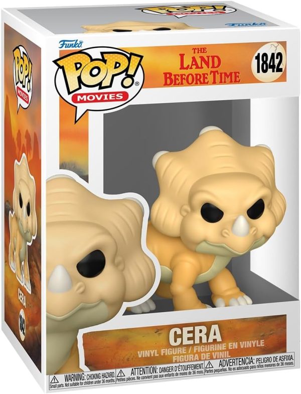 Funko Pop! Movies: The Land Before Time - Cera - Collectable Vinyl Figure - Gift Idea - Official Merchandise - Toys for Kids & Adults - Movie Fans - Model Figure for Collectors and Display