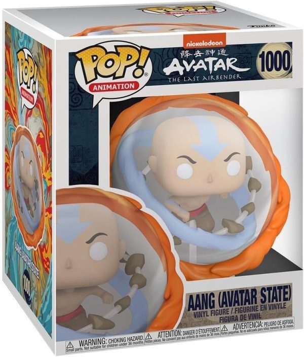 Funko POP Animation Super: Avatar - Aang All Elements. Multicolor (56022)